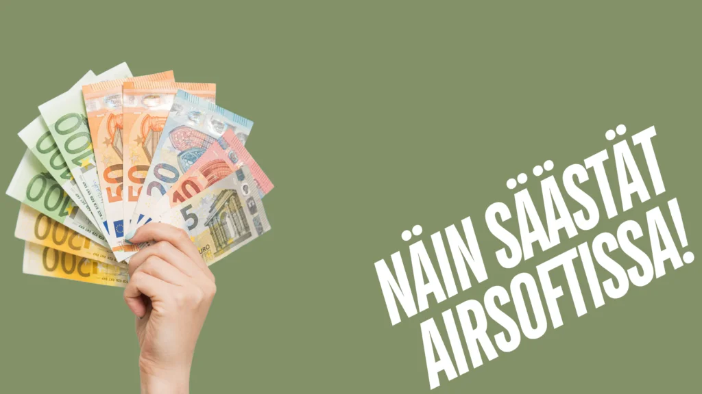 Kuinka säästää airsoftissa