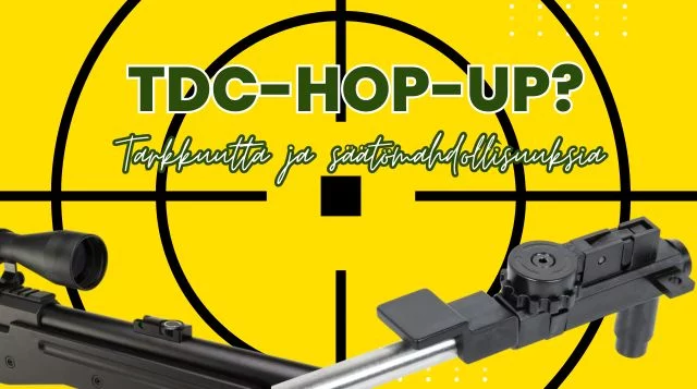 Mitä TDC-mallinen hop-up tarkoittaa airsoft-aseessa?