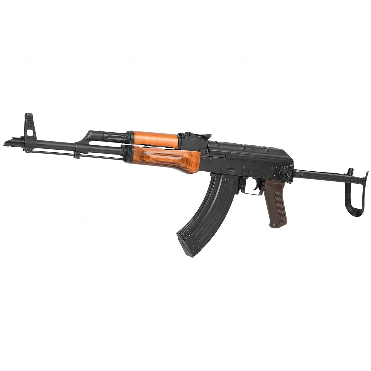 LCKMS (AKMS) airsoft-replica - Steel + Real Wood
