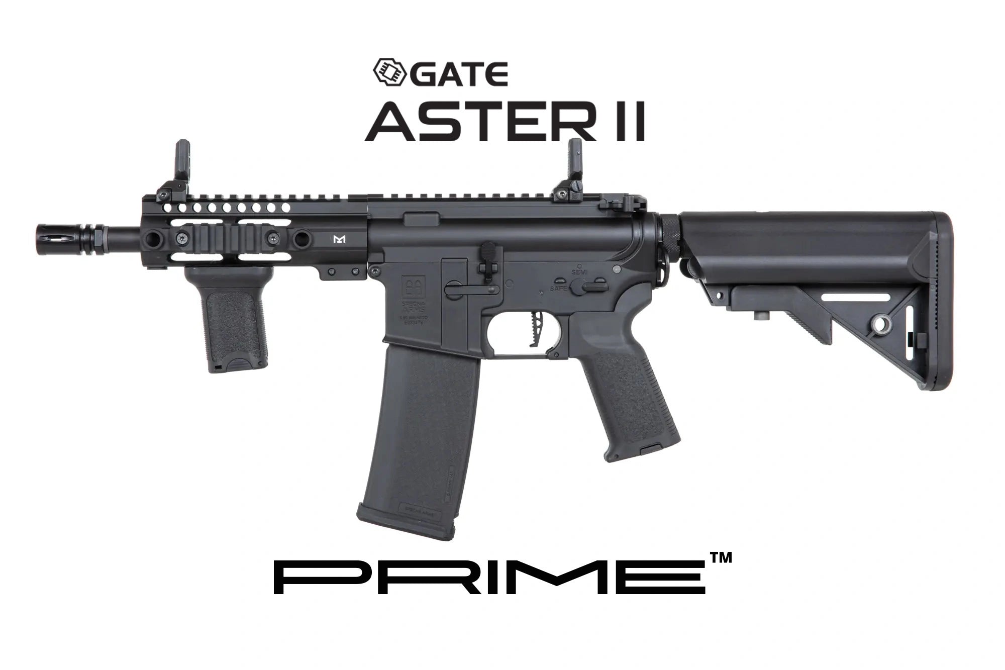 SA-P21 Prime™ Aster II ETU harjattomalla moottorilla - musta