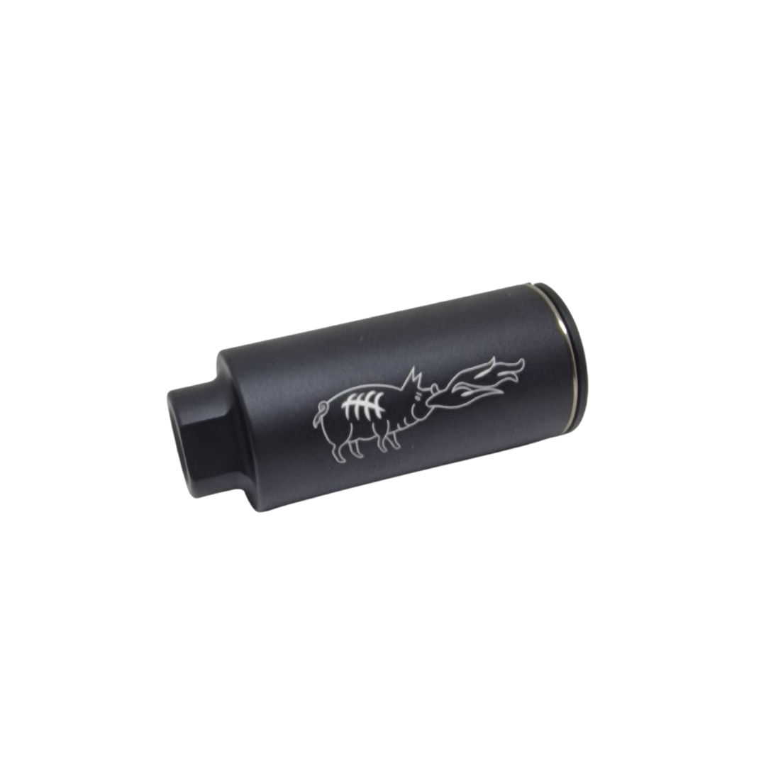 NOVESKE muzzle flash suppressor, 14mm CCW - black