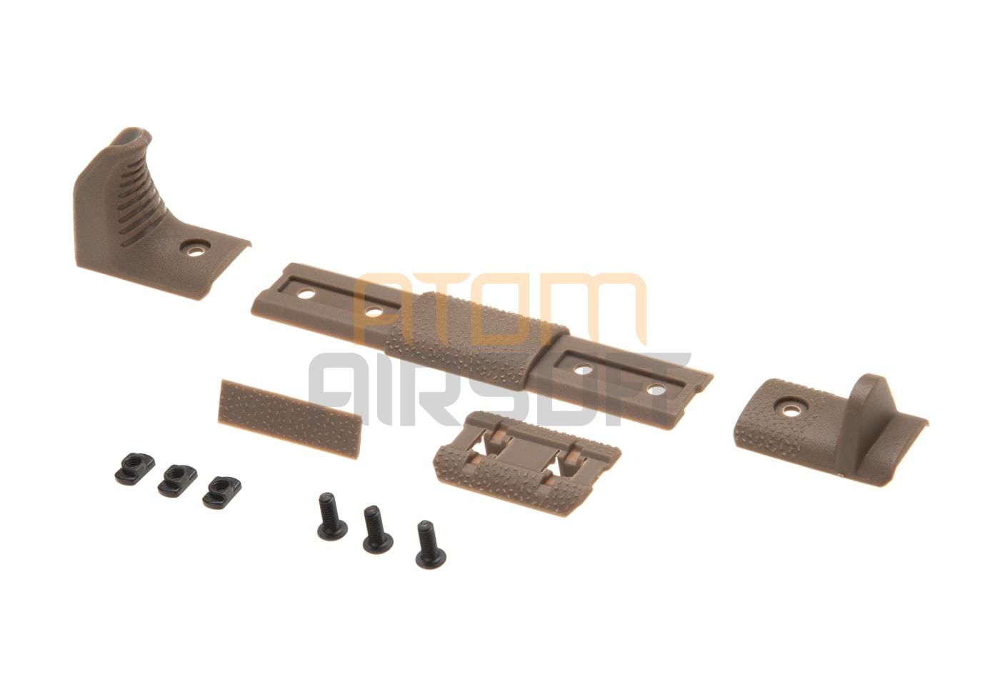 M-LOK & Keymod "Hand Stop Kit", rail panel - dark earth