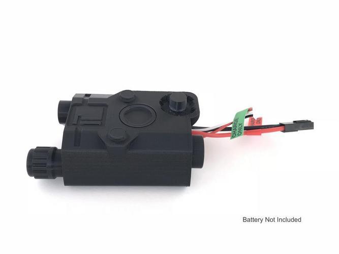 PEQ battery case, 3D printed