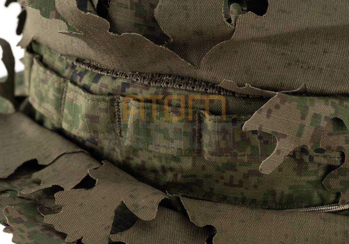 Boonie hat, with camouflage leaves - Digital Flora