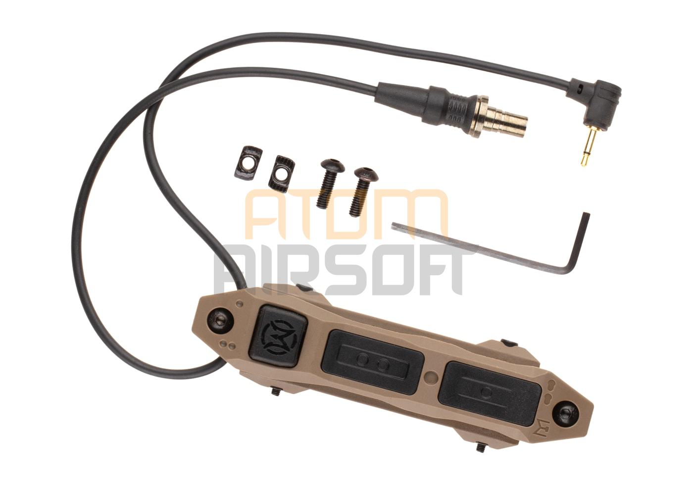 Extended Push Button Switch with Locking Setting (SF ML & 2.5mm) - Sand