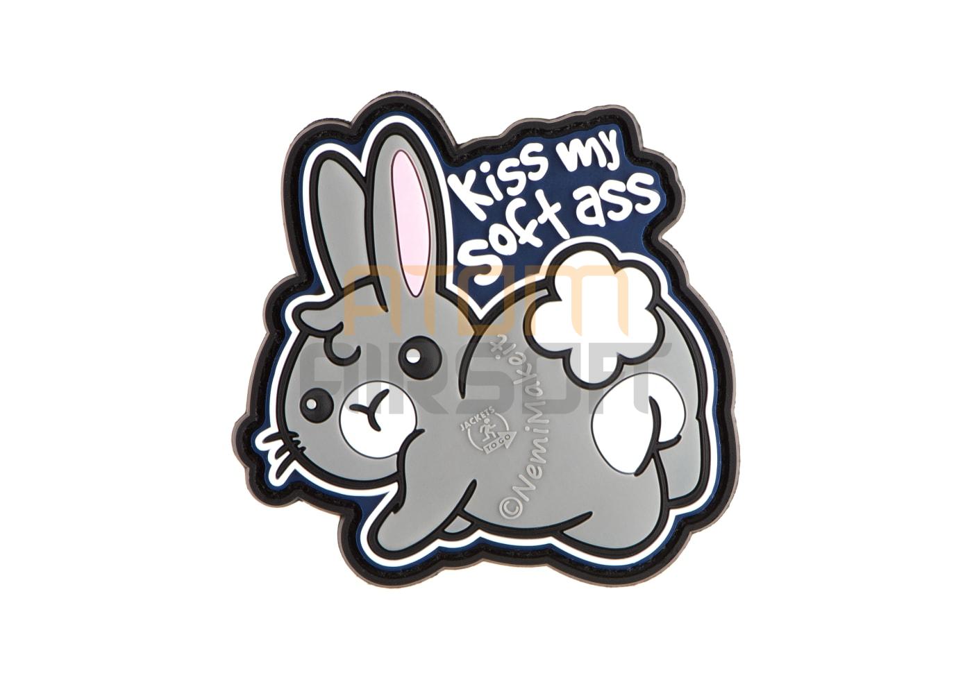 Bunny PVC velcro badge