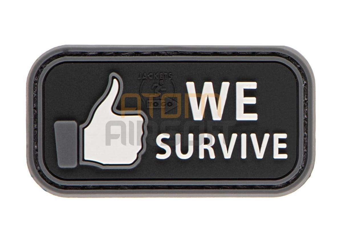 "We Survive" PVC velcro badge
