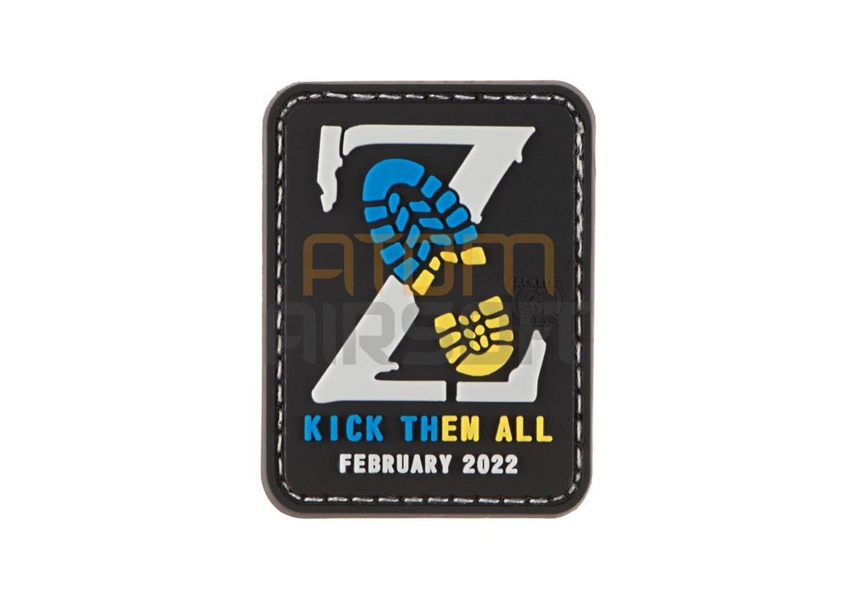 "Kick Them All Z" PVC Velcro Badge