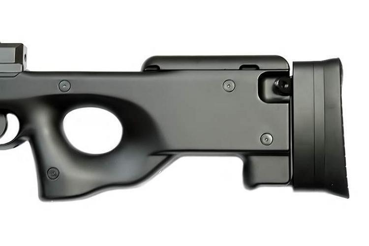 L96 (MB01) pulttilukkoinen tarkkuuskivääri - musta