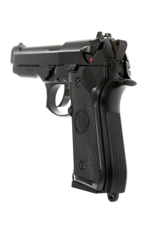 Works M9 GBB gas pistol, (full metal)
