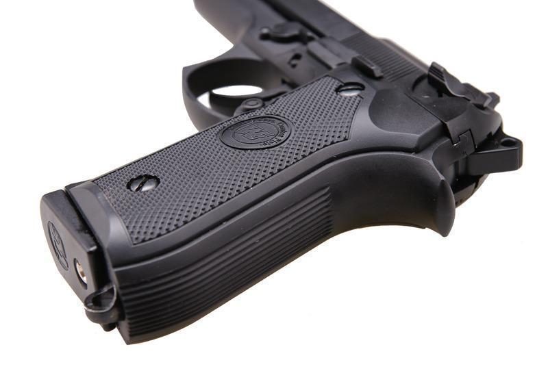 M92 CO2 gas pistol, full metal - black