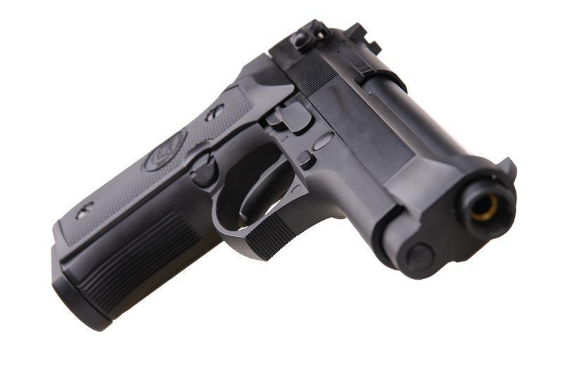 M92 CO2 gas pistol, full metal - black