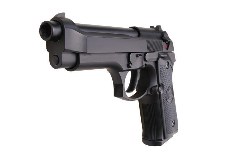 M92 CO2 gas pistol, full metal - black