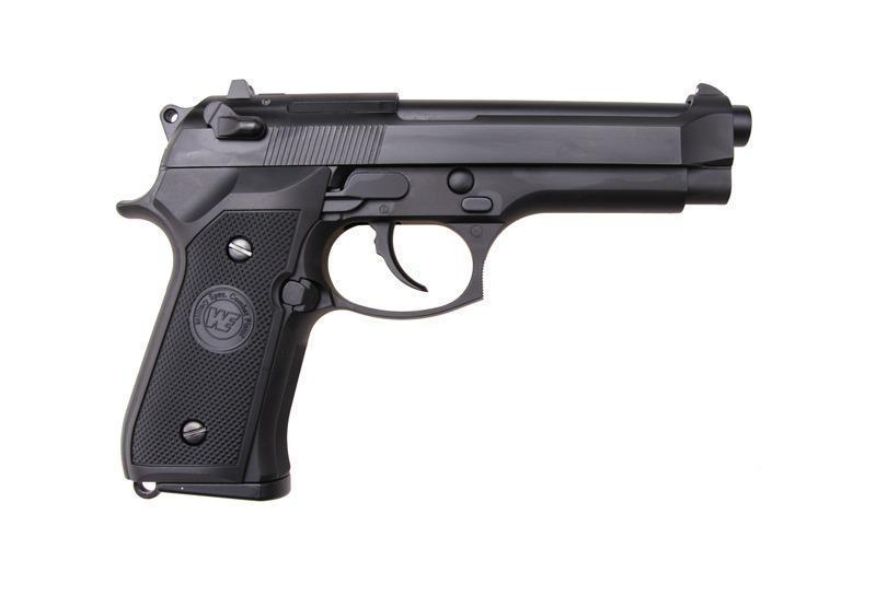M92 CO2 gas pistol, full metal - black