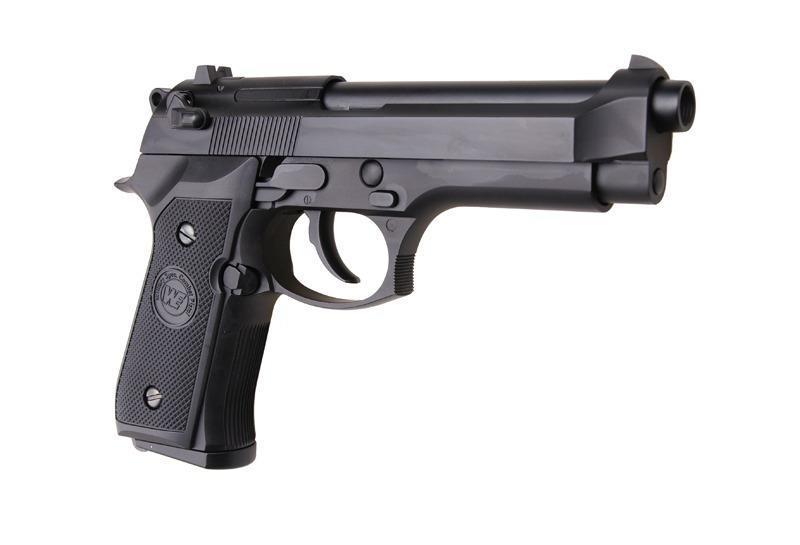 M92 CO2 gas pistol, full metal - black