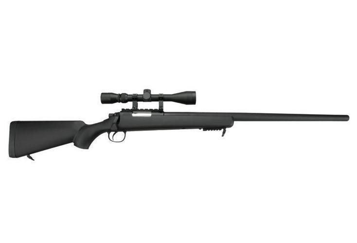 MB03C bolt-action sniper rifle with scope - black