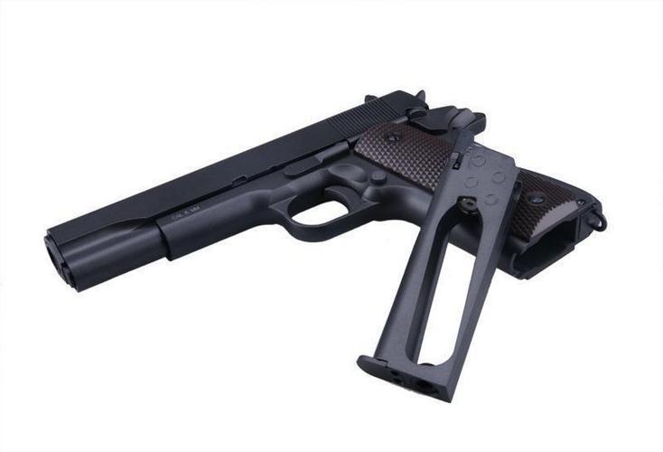M1911 CO2 GBB pistol, full metal