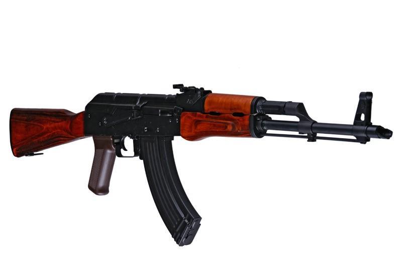 LCKM AEG electric gun, real wood