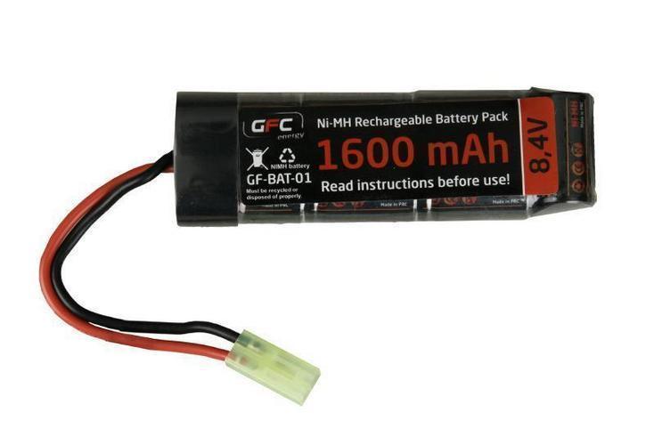 600mAh 8.4v NiMh (miniliitin)
