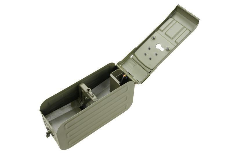 PKM machine gun with polymer parts