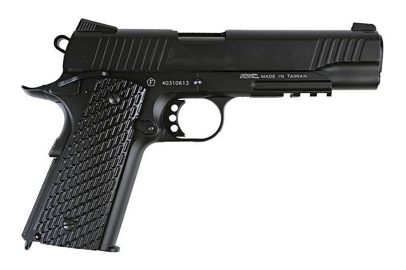 M1911 TAC CO2 GBB pistol, full metal - black