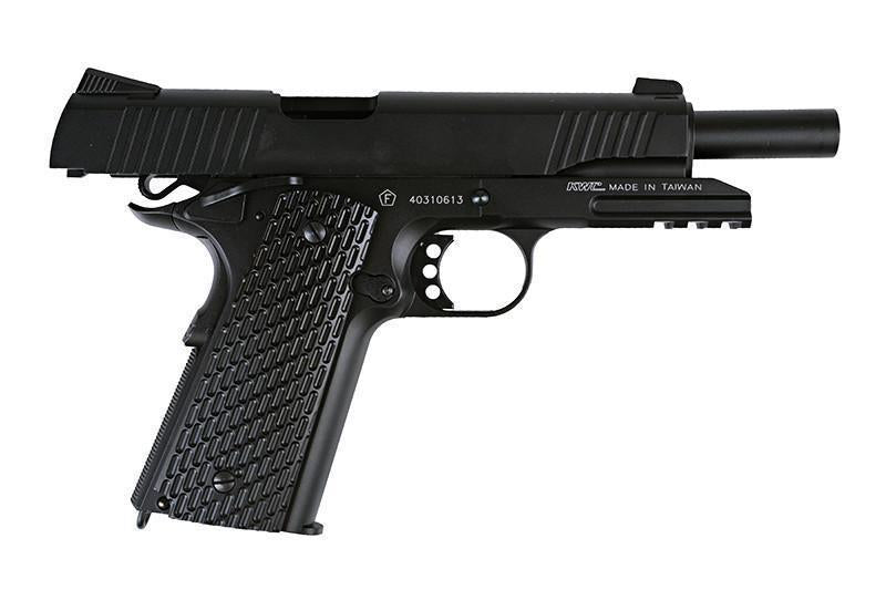 M1911 TAC CO2 GBB pistol, full metal - black