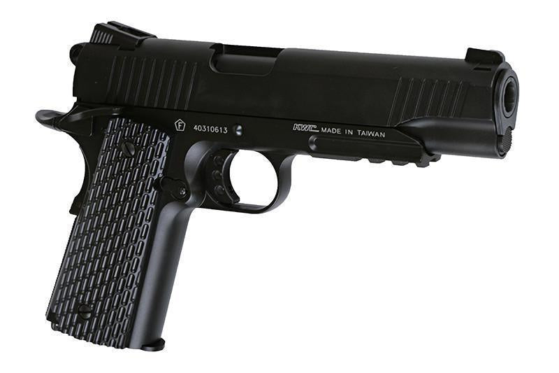 M1911 TAC CO2 GBB pistol, full metal - black