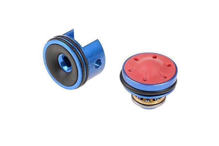 Piston head and cylinder head, version 3