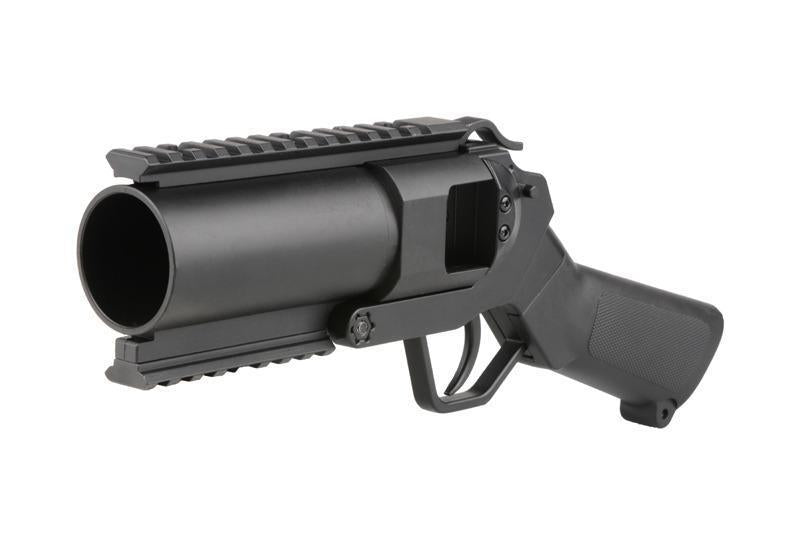 M052 40mm pistol-style grenade launcher, pirate pistol