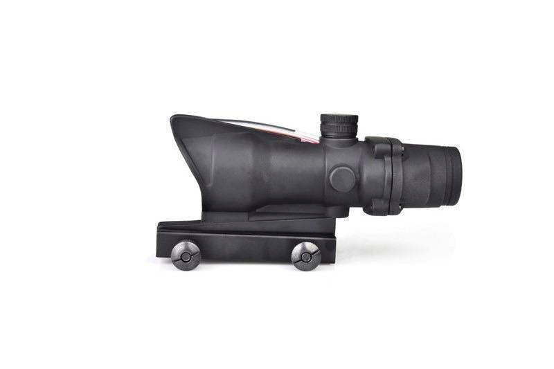 ACOG model red dot sight replica (fiber illuminated) - black