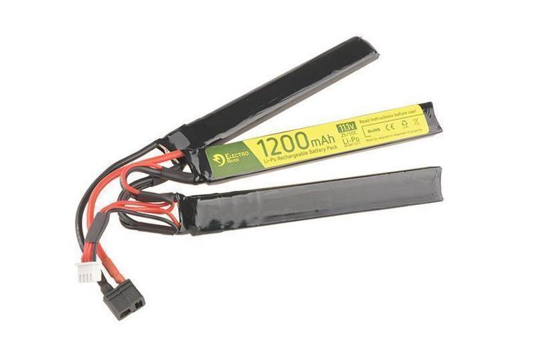 River LiPo battery 11.1V 1200mAh 25/50C T-connector (DEANS) - 3 pieces