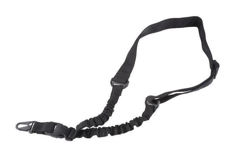 P1 Bungee Flexible 1-Point Strap - Black