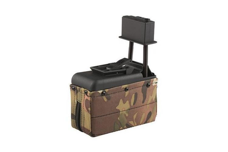 M249 box magazine, 1500 rounds - Multicam