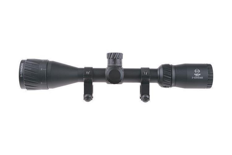 3-12x40 AOE riflescope, illuminated reticle