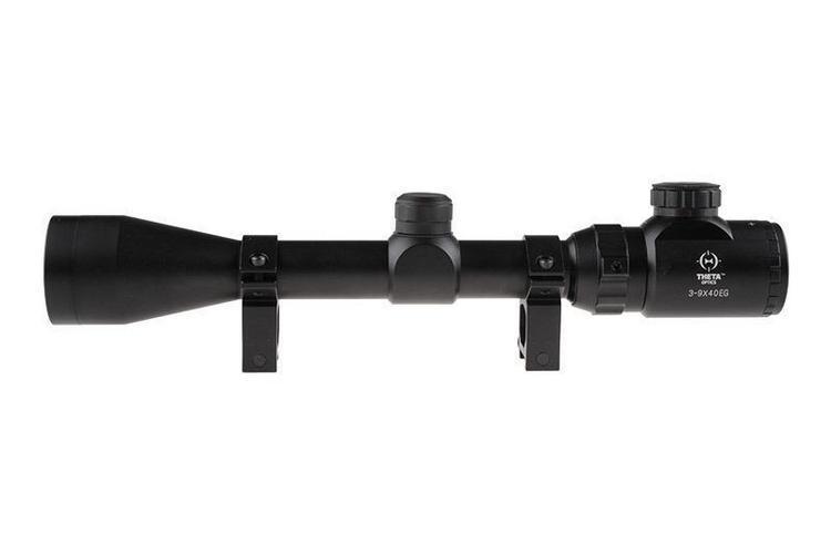 Optics™ 3-9x40 EG riflescope, illuminated reticle