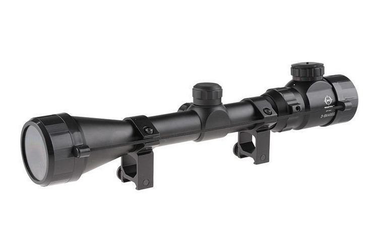 Optics™ 3-9x40 EG riflescope, illuminated reticle