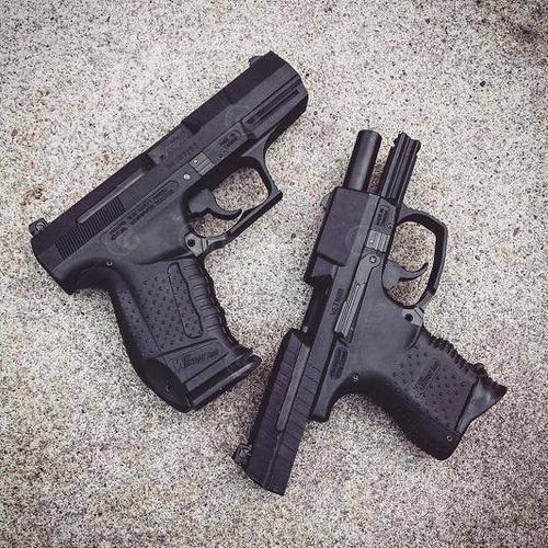 E99 GBB pistol, metal slide - black