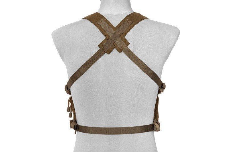 Light fast chest rig, taisteluliivi - tan