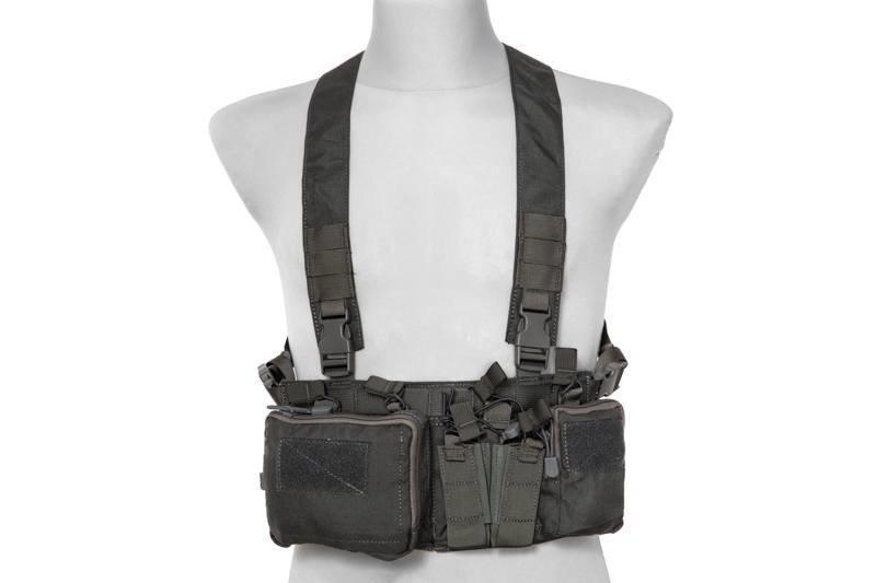 Light fast chest rig, combat vest - Primal Grey