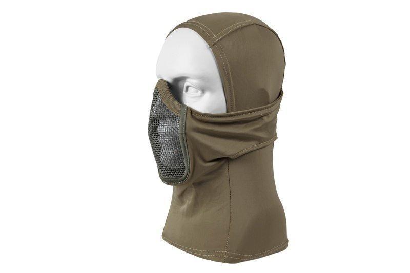 Balaclava style lower face shield - OD