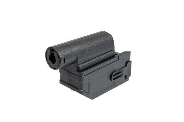 M4/M16 magazine adapter for airsoft shotgun - black
