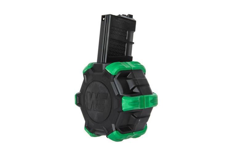 M4/M16 GBBR gas-operated drum magazine, 350 rounds