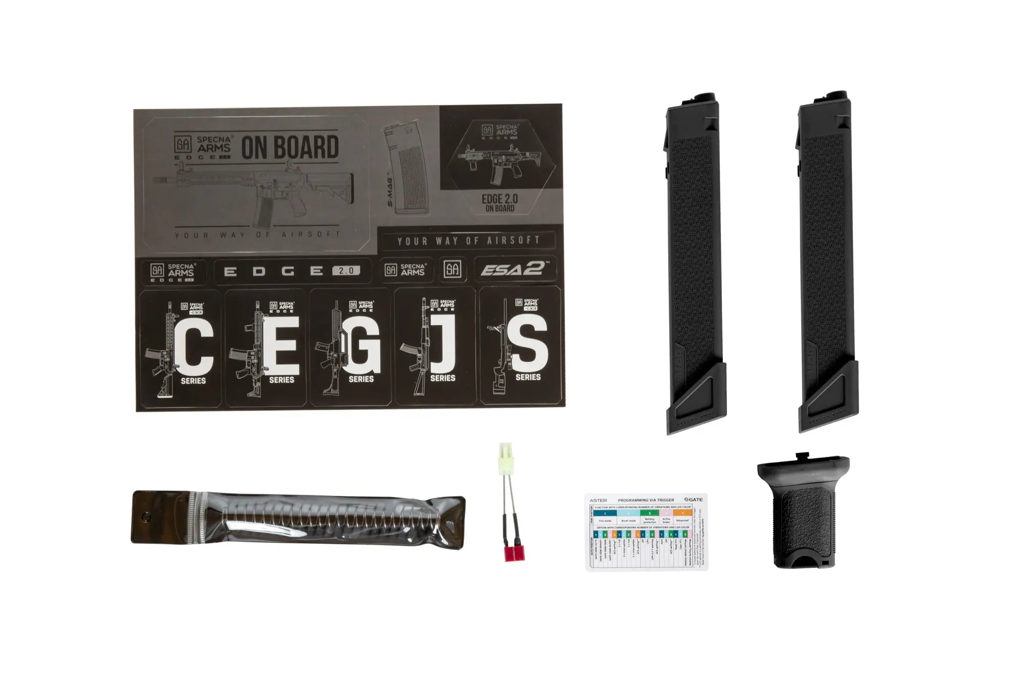 SA-X01 EDGE 2.0 Submachine Gun - Black