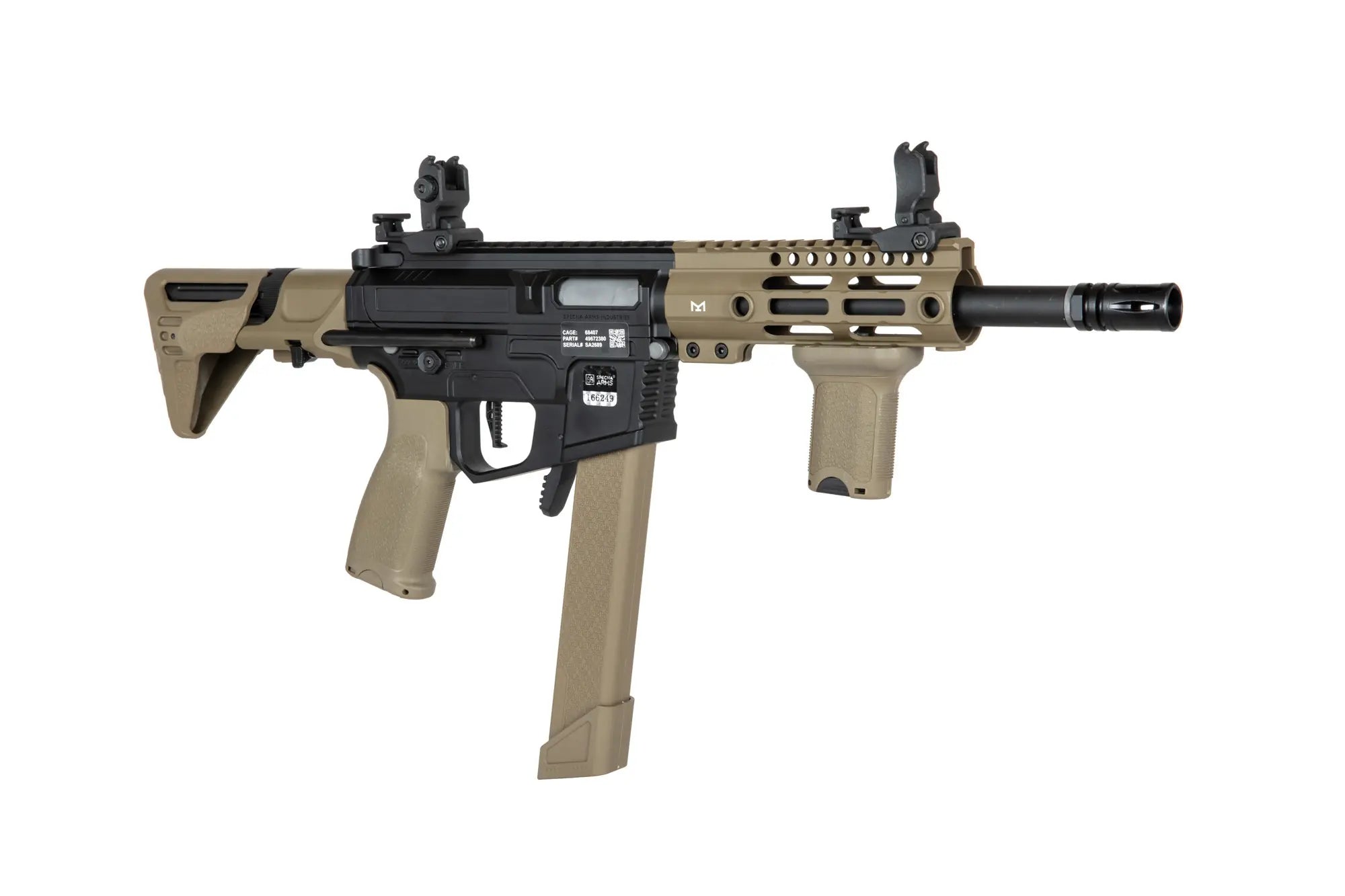 SA-X01 EDGE 2.0 submachine gun - half tan