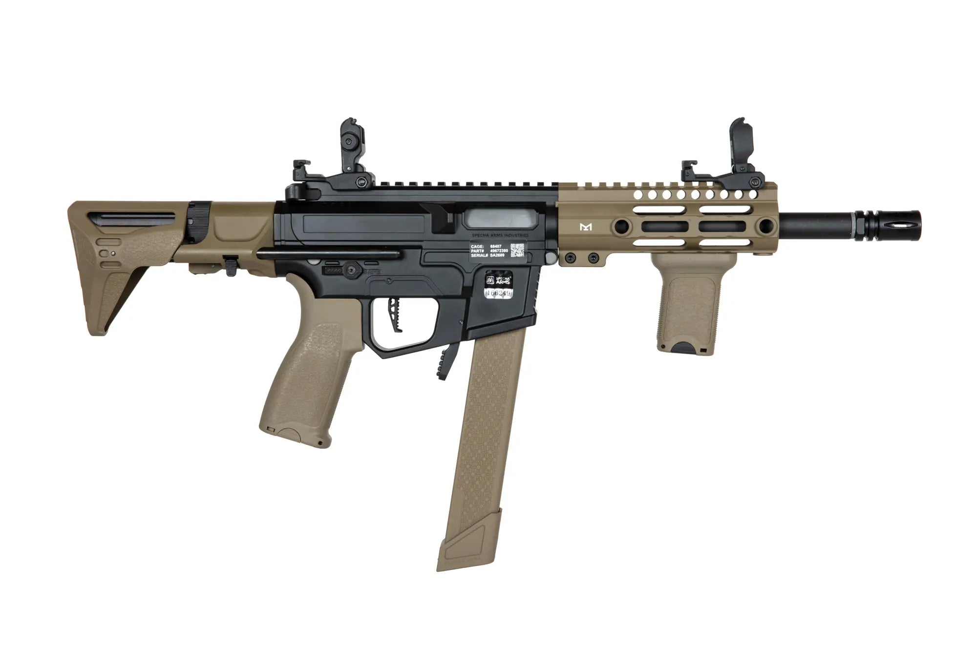 SA-X01 EDGE 2.0 submachine gun - half tan