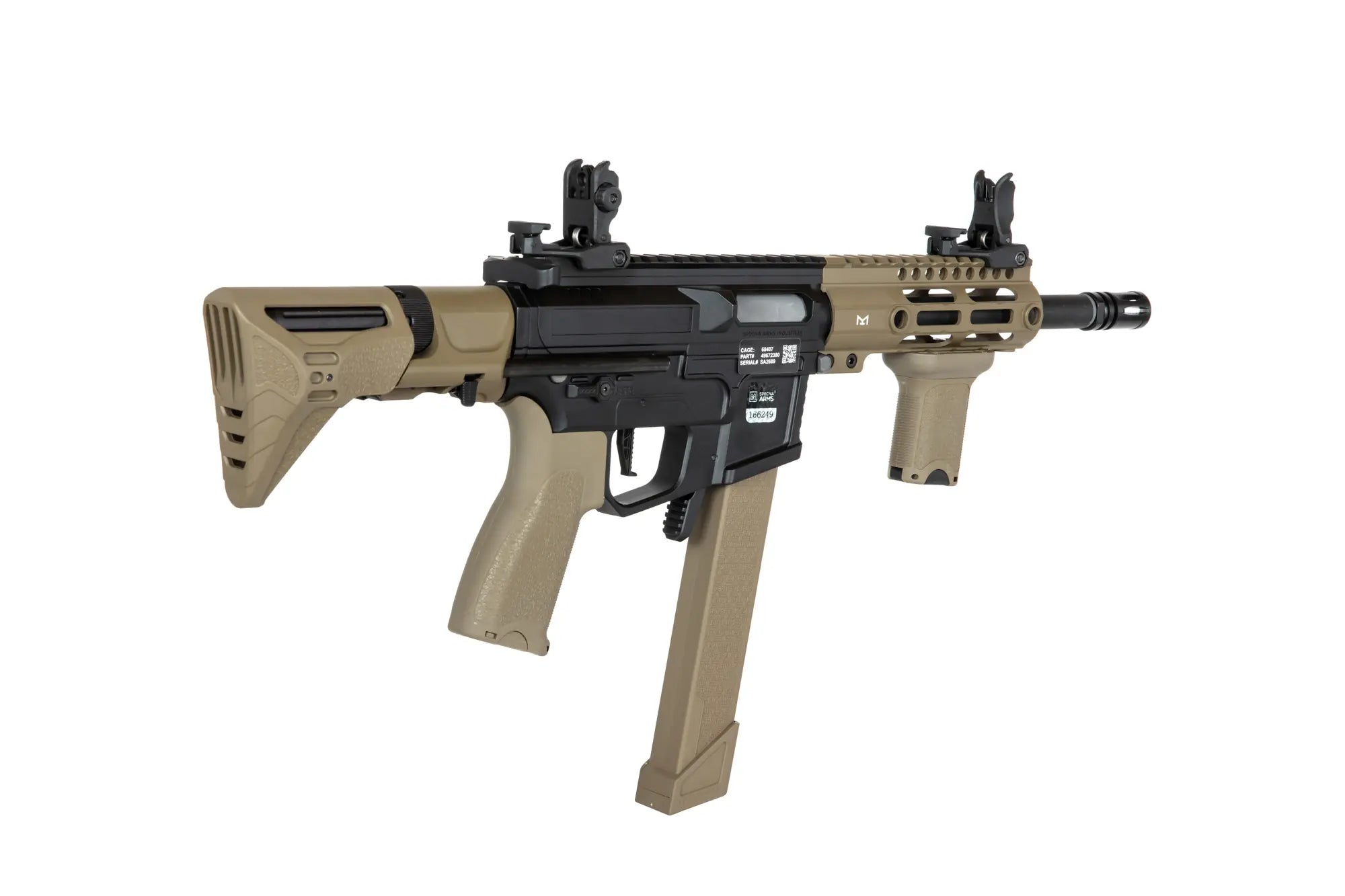 SA-X01 EDGE 2.0 submachine gun - half tan