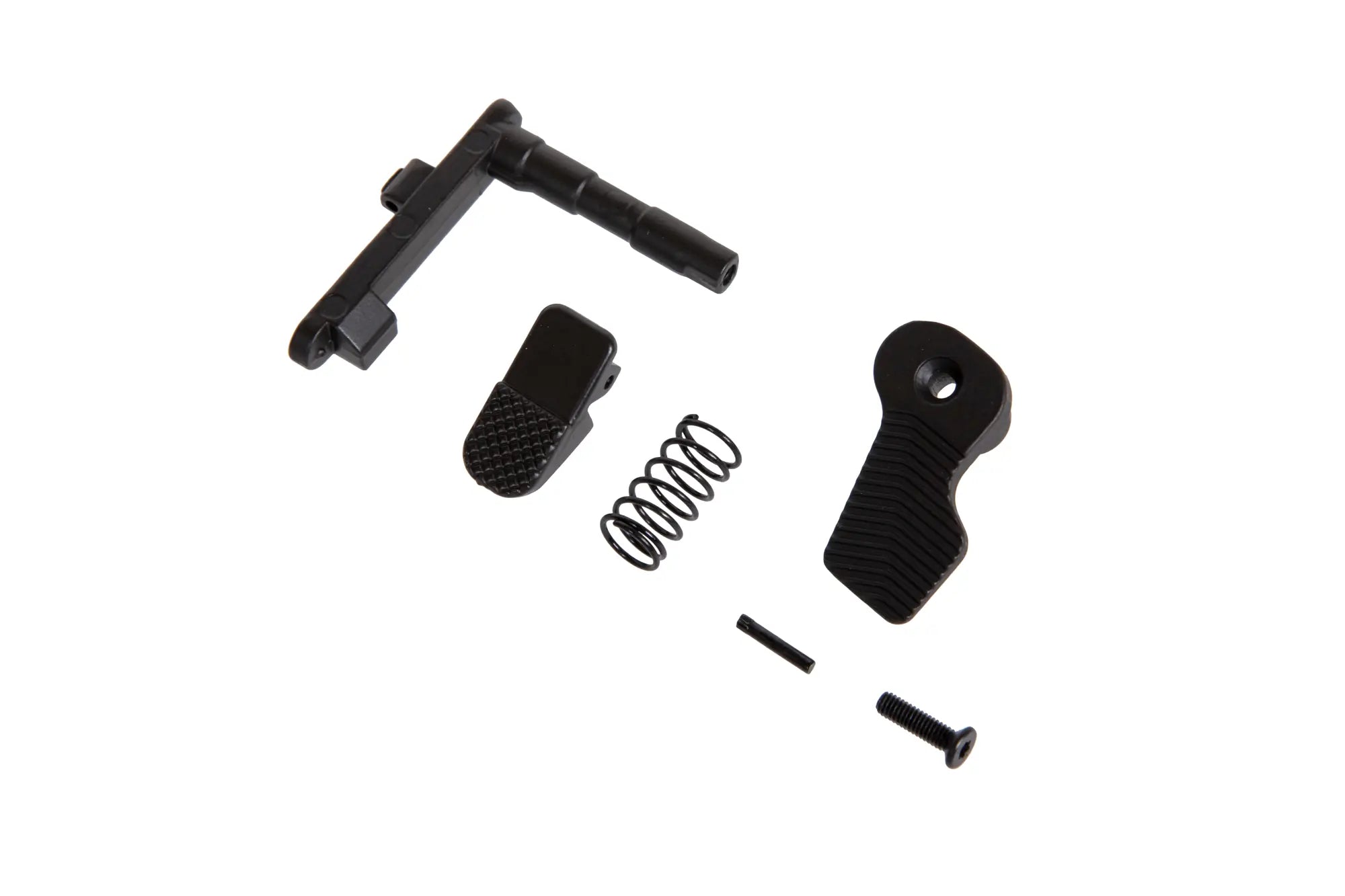 Extended magazine release for M4/M16 compatible electric weapons