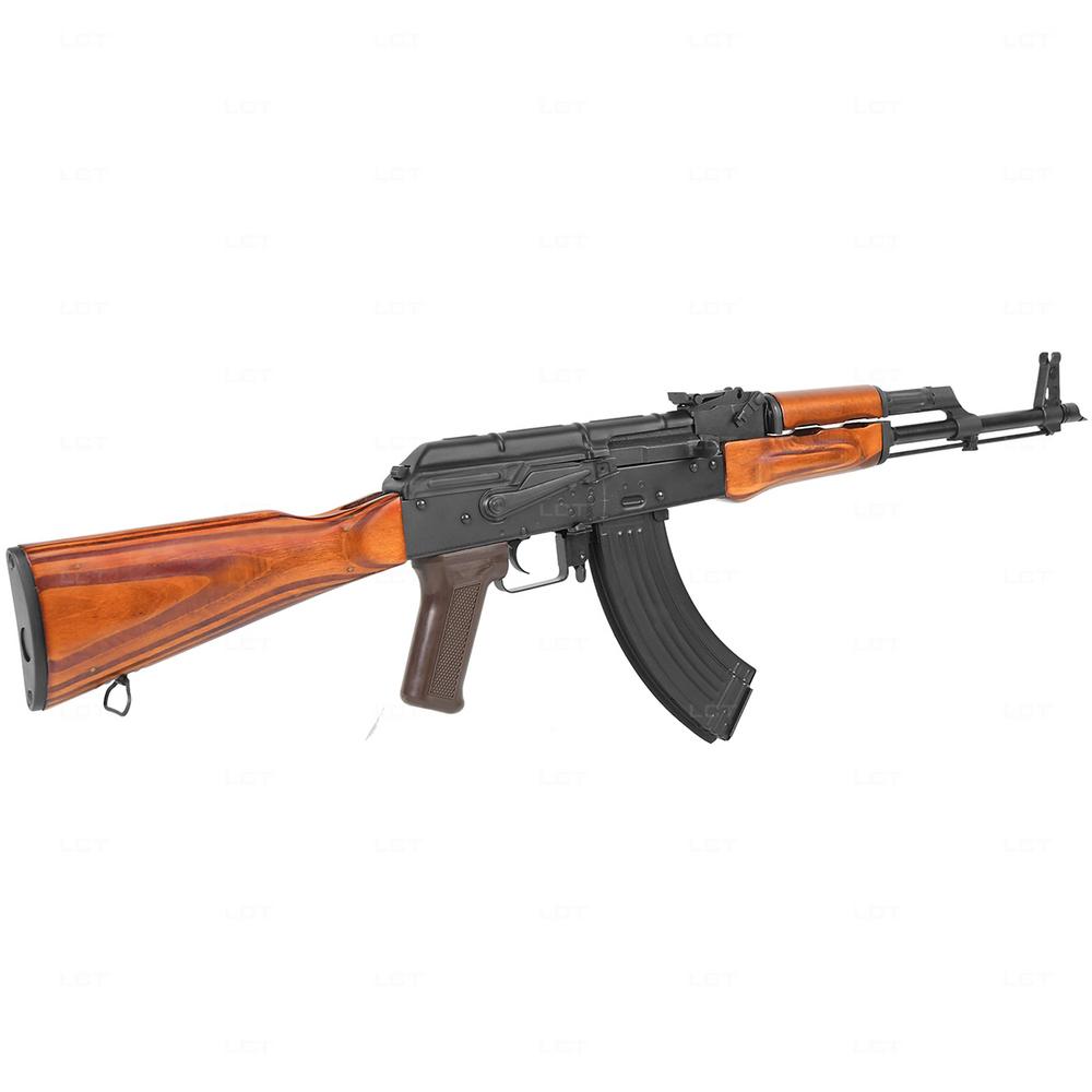 LCKM AEG electric gun, real wood