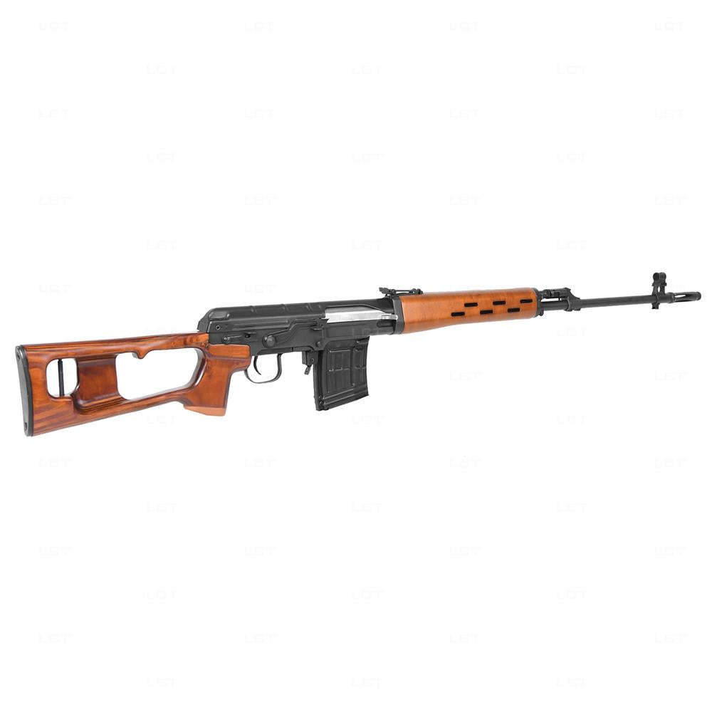 SVD AEG ETU sniper rifle, real wood