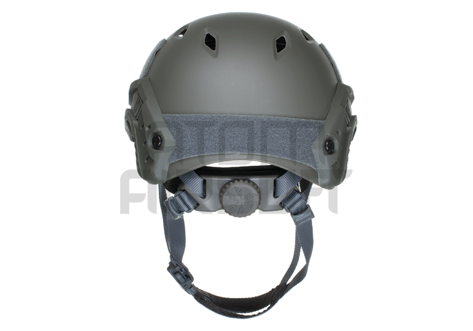 FAST Helmet BJ, with neck adjustment - Foliage Green
